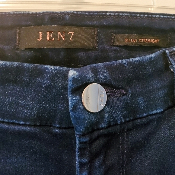 Jen7 by 7 for All Mankind Slim Straight Jeans - Picture 5 of 5